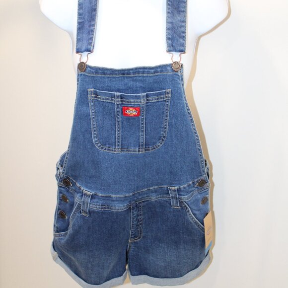 NWT Dickies Shortie Overalls (thats hot) - Picture 1 of 4